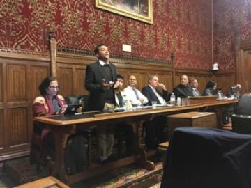 george kunnath at house of commons